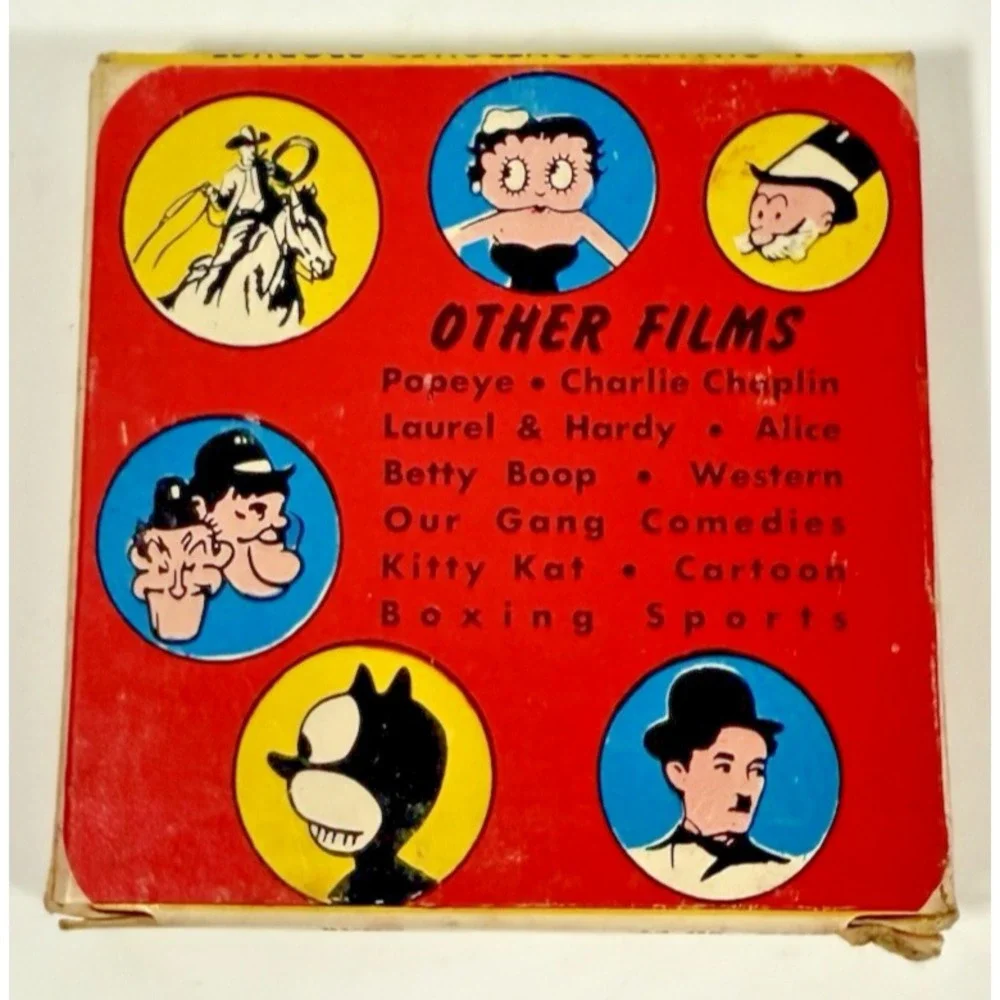 Carnival Films 8mm Home Movie Keystone Cops Merry Chase CO-10 Vintage Comedy